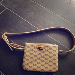 Authentic belt bag from Micheal Kors .